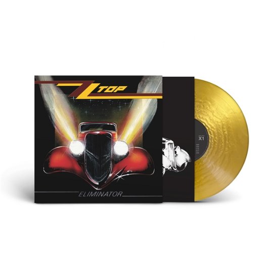 Cover for Zz Top · Eliminator (40th Anniversary) (LP) [Limited Gold Nugget Vinyl edition] (2023)