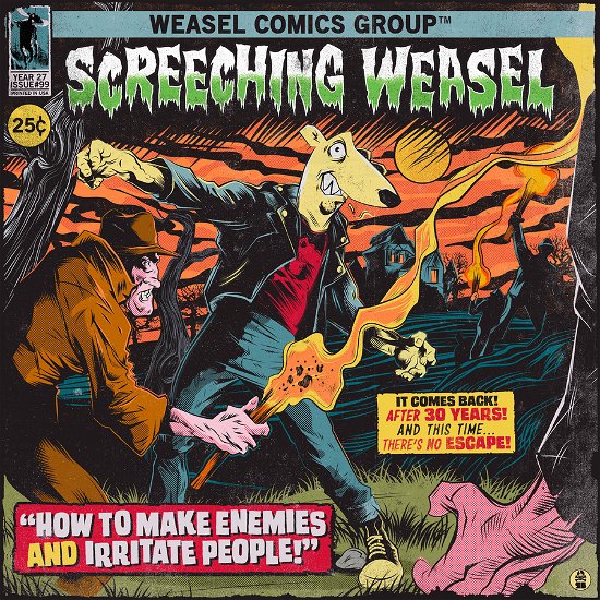 Cover for Screeching Weasel · How To Make Enemies And Irritate People (CD) (2023)