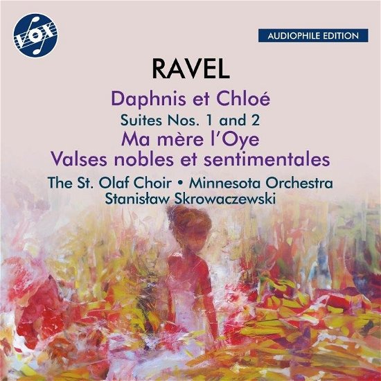 Cover for The St. Olaf Choir · Maurice Ravel: Valses Nobles Et Sentimentales / Ma Mere L'Oye (Complete Ballet) (CD) (2024)