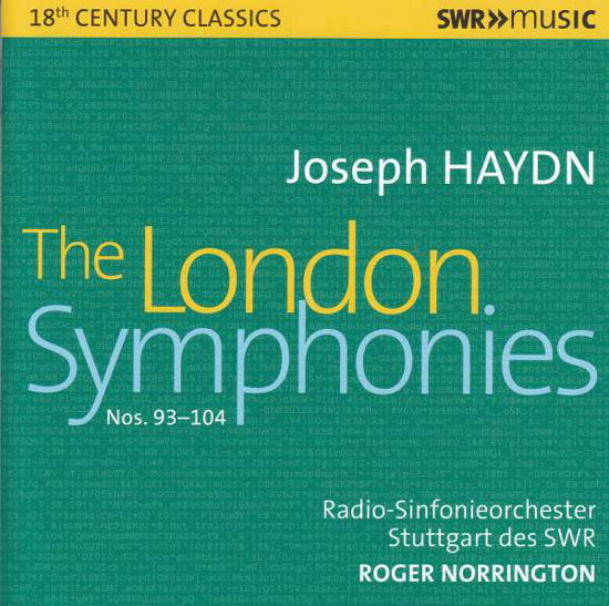Haydn: London Symphonies - Roger Norrington - Musikk - SWR CLASSIC - 0747313952786 - 4. juni 2021
