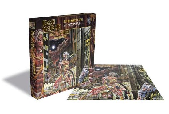 Cover for Iron Maiden · Somewhere in Time (500 Piece Jigsaw Puzzle) (Jigsaw Puzzle) (2019)