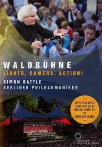 Cover for Rattle Sir Simon · Waldbuehne 2015 | Lights, Camera, Acti (DVD) (2015)