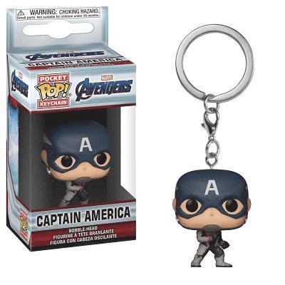 Pocket Pop Keychain: Marvel Avengers Endgame - Cap - Funko Pop! Keychains: - Merchandise - Funko - 0889698366786 - April 9, 2019