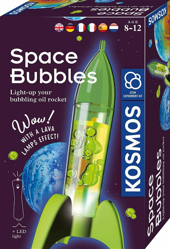 Cover for Kosmos · Maak je eigen Lava Raket (Leksaker)