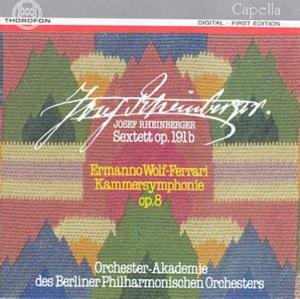 Cover for Rheinberger / Gobel,horst · Sextet / Sinfonia Da Camera (CD) (1989)