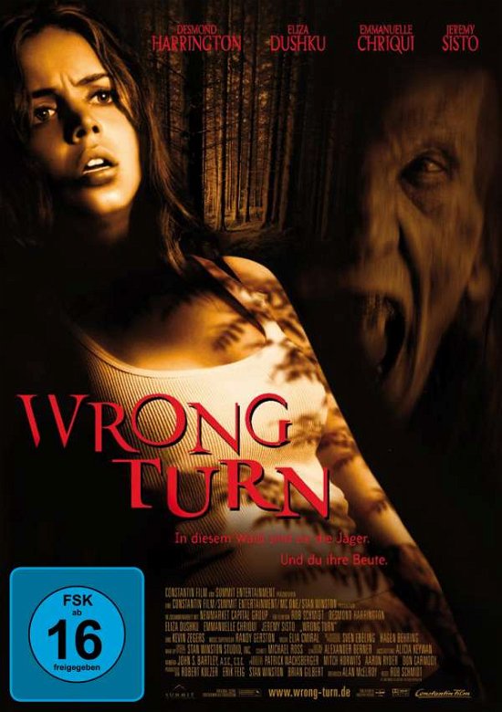 Wrong Turn - Desmond Harrington,eliza Dushku,emmanuelle... - Film - HIGHLIGHT/CONSTANTIN - 4011976892786 - 17. februar 2016