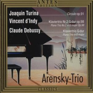 Cover for Turina / Arensky Trio · Piano Trios (CD) (1999)