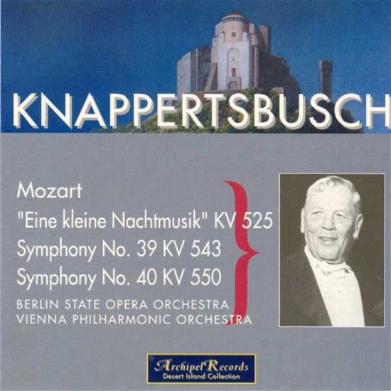 Cover for Mozart / Knappertsbusch · Sinfonie 39 &amp; 40 Kleine N (CD) (2012)