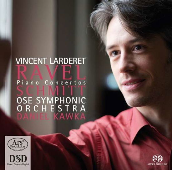 Cover for Larderet, Vincent / OSE Symphonic Orchestra / Kawka, Daniel · Piano Concertos ARS Production Klassisk (SACD) (2015)