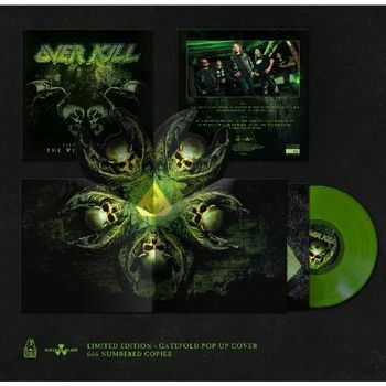 Cover for Overkill · Wings Of War (Green Vinyl LP) (LP) (2022)