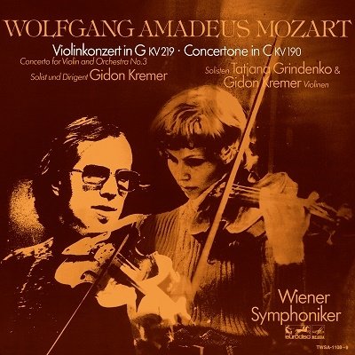 Cover for Gidon Kremer · Mozart: Violinkozerte (CD) [Japan Import edition] (2022)