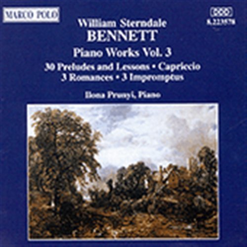 Cover for Ilona Prunyi · Klavierwerke Vol.3 *s* (CD) (1993)