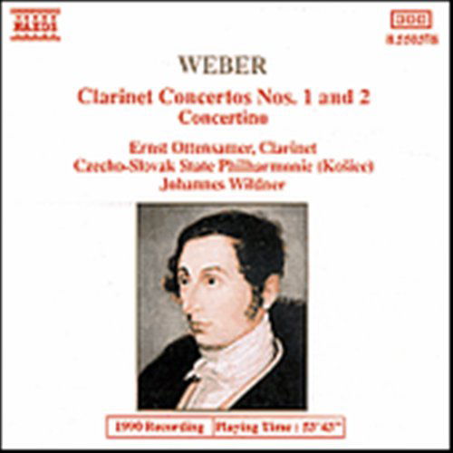 Clarinet Concertos, Conce - C.M. Von Weber - Musiikki - NAXOS - 4891030503786 - perjantai 26. maaliskuuta 1993