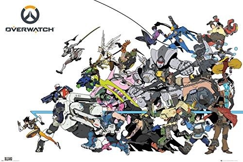 Cover for Overwatch · Overwatch: Gb Eye - Battle (Poster Maxi 61x91.5 Cm) (MERCH)