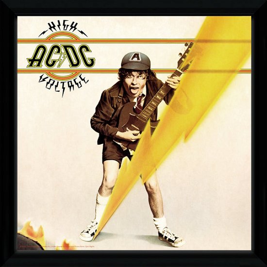 Cover for Ac/Dc · Ac/Dc : High Voltage (Lp In Cornice) (MERCH)