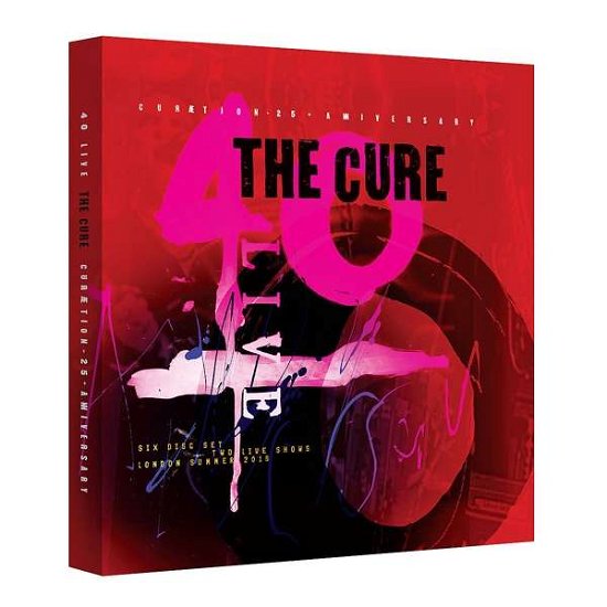 Cover for The Cure · 40 Live - Curaetion-25 (CD/DVD) (2019)
