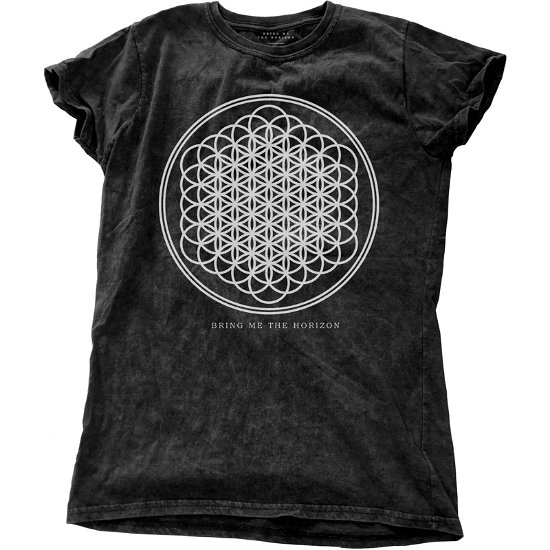 Cover for Bring Me The Horizon · Bring Me The Horizon Ladies T-Shirt: Sempiternal (Wash Collection) (T-shirt) [size S] [Black - Ladies edition]