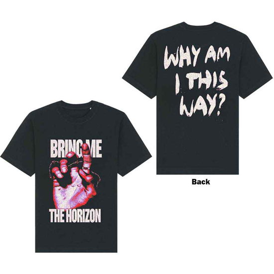 Bring Me The Horizon Unisex T-Shirt: Lost (Back Print) - Bring Me The Horizon - Marchandise -  - 5056187762786 - 