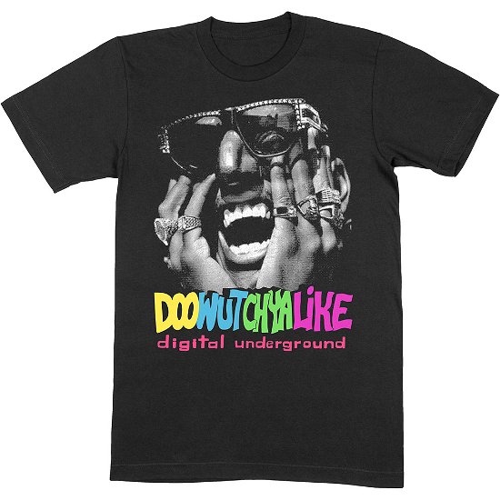 Cover for Digital Underground · Digital Underground Unisex Tee: Doowutchyalike (T-shirt) [size S] [Black - Unisex edition]