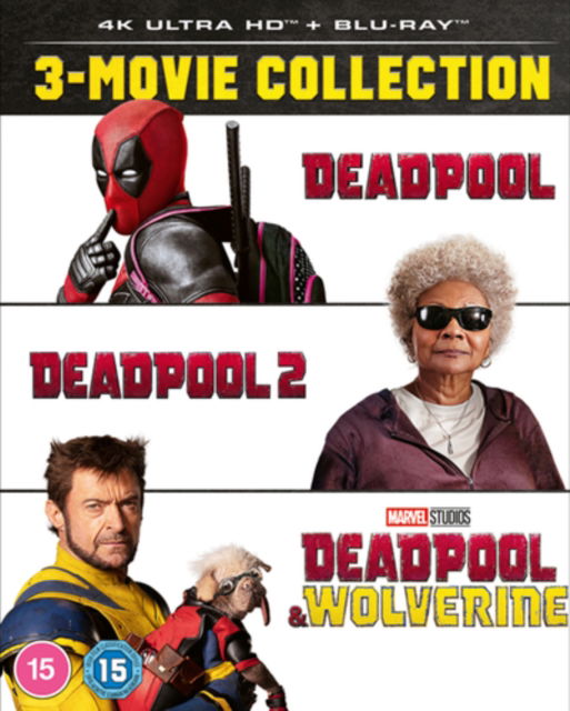 Cover for Marvel's Deadpool &amp; Wolverine Triple Pack · Marvels Deadpool &amp; Wolverine Triple Pack (Blu-ray) (2024)