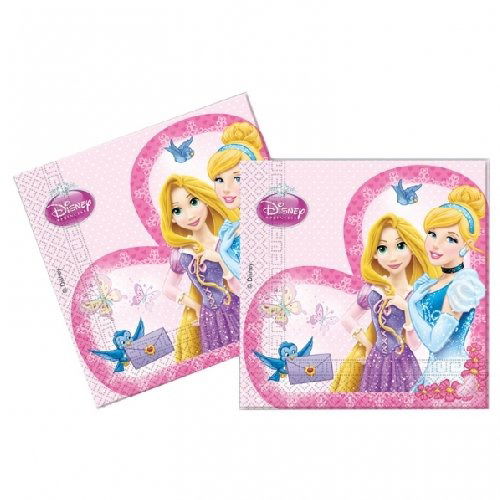 Cover for Amscan · Amscan Princess Glamour Paper Napkins  20nos (Toys)