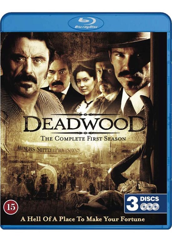 Cover for Deadwood · Deadwood Season 1 (Blu-ray) (2013)