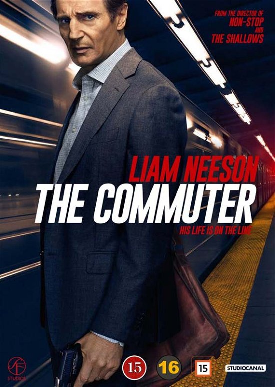Cover for Liam Neeson · The Commuter (DVD) (2018)