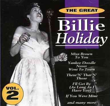 Billie Holiday-great Billie Holiday Vol.2 - Billie Holiday - Muziek - GOLDIES - 8712177022786 - 2 maart 1995