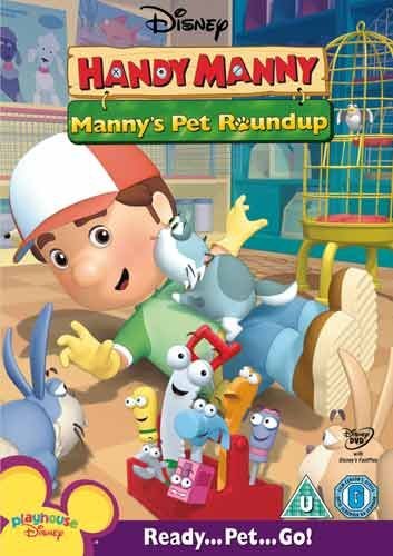 Cover for Handy Manny · Handy Manny - Mannys Pet Roundup (DVD) (2009)