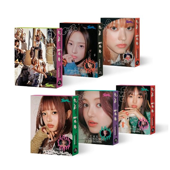 Cover for NEWJEANS · OMG (CD) [Message Card edition] (2023)