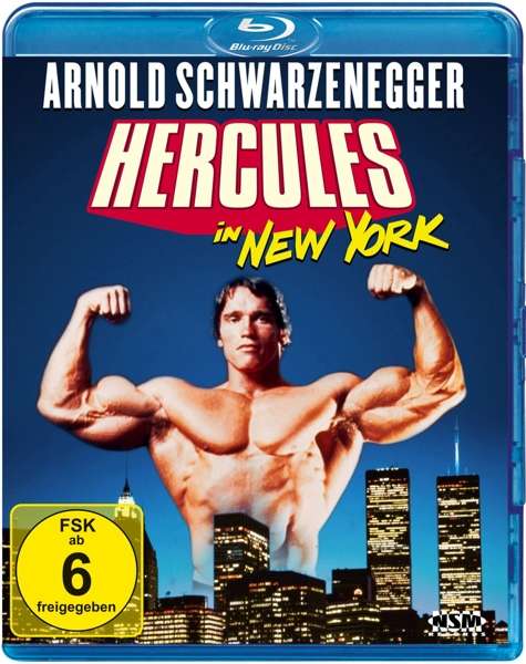 Cover for Arnold Schwarzenegger · Hercules in New York (Blu-Ray) (2016)