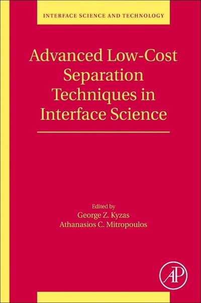 Cover for George Kyzas · Advanced Low-Cost Separation Techniques in Interface Science - Interface Science and Technology (Paperback Book) (2019)