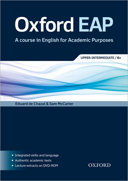 Cover for De Chazal · Oxford EAP: Upper-Intermediate/B2: Student's Book and DVD-ROM Pack - Oxford EAP (Book) (2012)