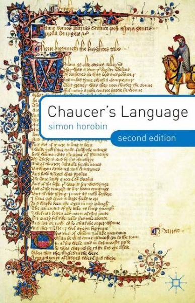 Cover for Simon Horobin · Chaucer's Language (Hardcover Book) [2nd ed. 2012 edition] (2012)