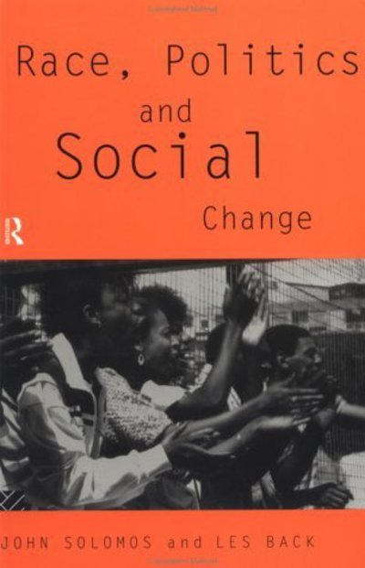 Cover for Les Back · Race, Politics and Social Change (Pocketbok) (1995)