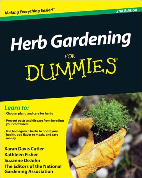 Cover for Karan Davis Cutler · Herb Gardening For Dummies (Paperback Book) (2010)