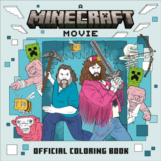 Cover for Mojang AB · A Minecraft Movie Official Coloring Book (Paperback Book) (2025)