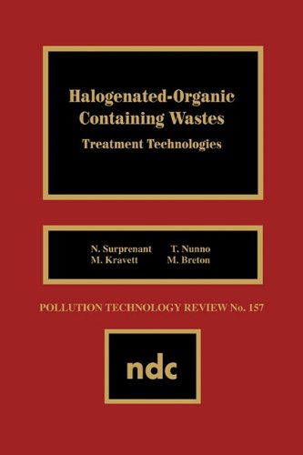 Cover for Author Unknown · Halogenated-Organic Containing Waste (Hardcover Book) (1987)