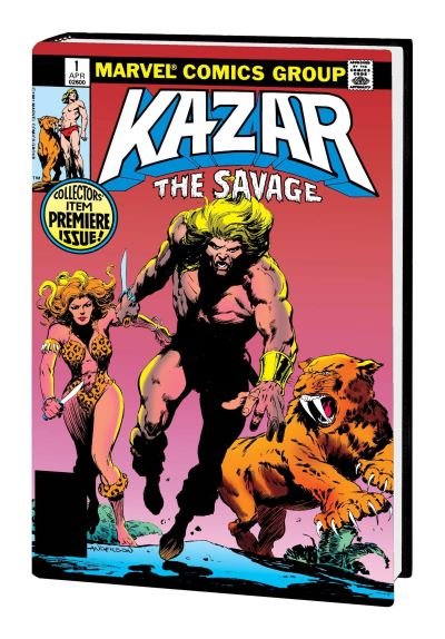 Cover for Bruce Jones · Ka-Zar the Savage Omnibus (Innbunden bok) (2021)