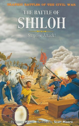 The Battle of Shiloh: Surprise Attack! (Graphic Battles of the Civil War) - Larry Hama - Bøker - Rosen Publishing Group - 9781404264786 - 30. juli 2006
