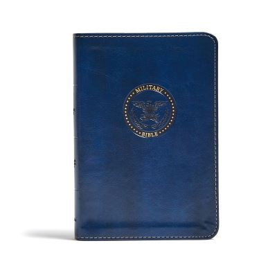 CSB Military Bible, Royal Blue LeatherTouch - CSB Bibles by Holman CSB Bibles by Holman - Books - Cengage Learning, Inc - 9781433651786 - July 1, 2017