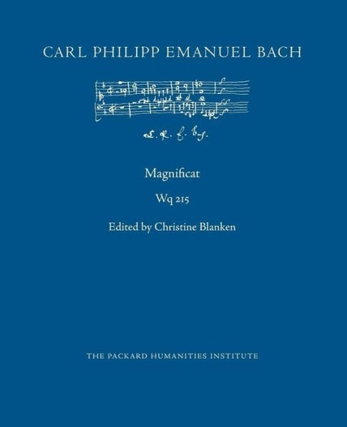 Cover for Carl Philipp Emanuel Bach · Magnificat, Wq 215 (Taschenbuch) (2014)