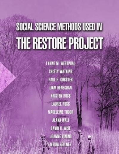 Cover for United States Department of Agriculture · Social Science Methods Used in the Restore Project (Pocketbok) (2015)
