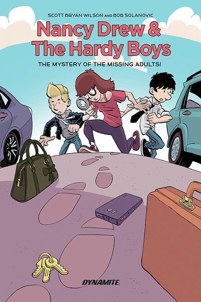 Cover for Scott Bryan Wilson · Nancy Drew and The Hardy Boys: The Mystery of the Missing Adults (Hardcover Book) (2019)