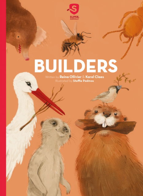 Cover for Reina Ollivier · Builders - Super Animals (Hardcover Book) (2020)