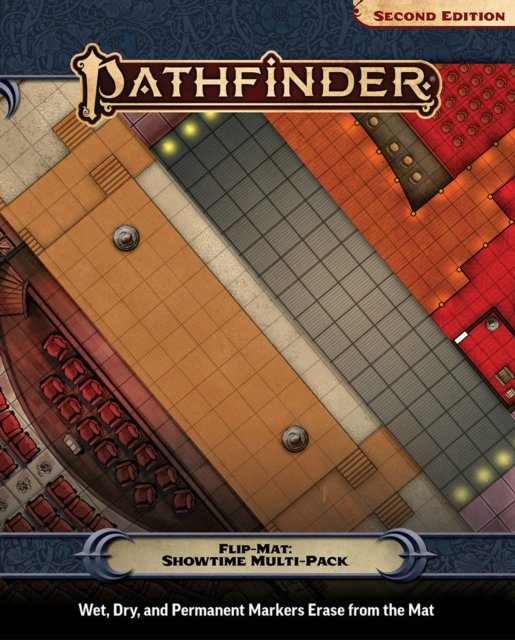 Pathfinder Flip-Mat: Showtime Multi-Pack - Jason Engle - Books - Paizo Publishing, LLC - 9781640785786 - May 7, 2024