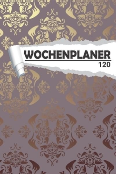 Cover for Aw Media · Wochenplaner Gold Muster (Paperback Bog) (2020)