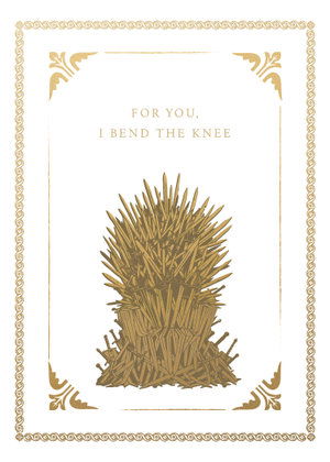 Cover for Insight Editions · Game of Thrones: Iron Throne - Popcraft Cards (Flashkort) (2020)