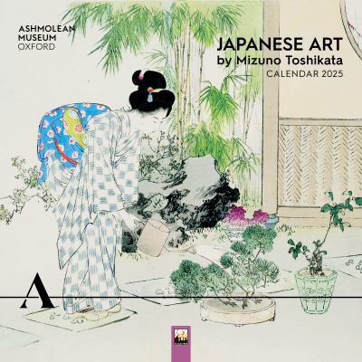 Ashmolean Museum: Japanese Art by Mizuno Toshikata Wall Calendar 2025 (Art Calendar) (Calendar) [New edition] (2024)