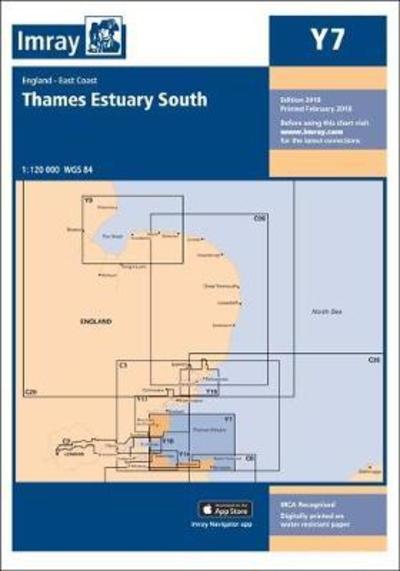 Cover for Imray · Imray Chart Y7: Thames Estuary South - Y Charts (Paperback Book) (2018)